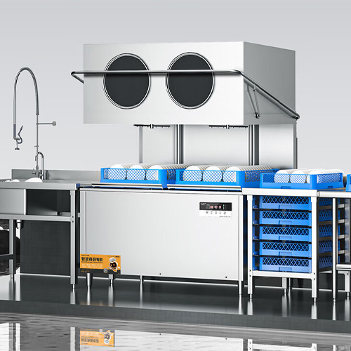 揭盖式洗碗机：高效省空间的餐饮业洗碗新选择