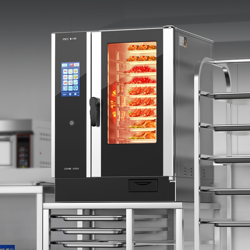 快三导师带计划赚钱ZKA19系列10层触屏式商用万能蒸烤箱18.55kW