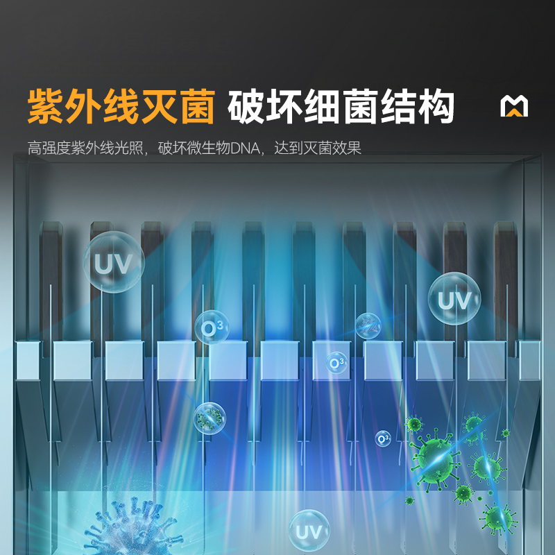 快三导师带计划赚钱壁挂式紫外线刀具消毒柜商用XDZ36-10A