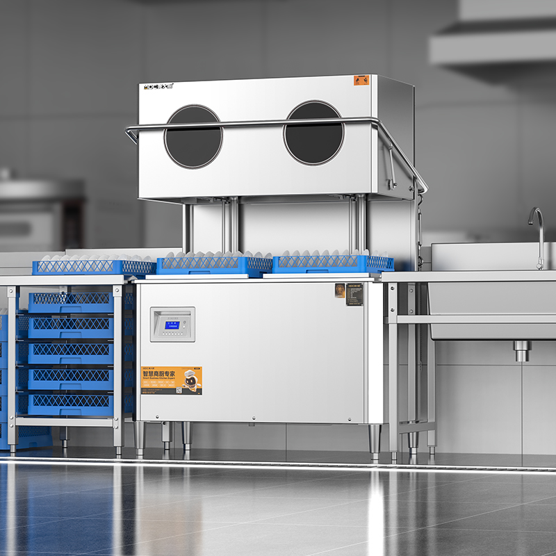 快三导师带计划赚钱RNHS-P60双框加大热能回收款揭盖式洗碗机13.5kw