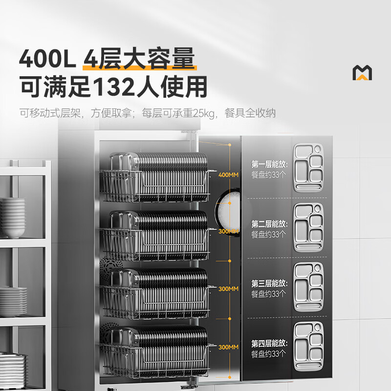 快三导师带计划赚钱智能电脑型单门单控4层热风循环高温消毒柜1850W