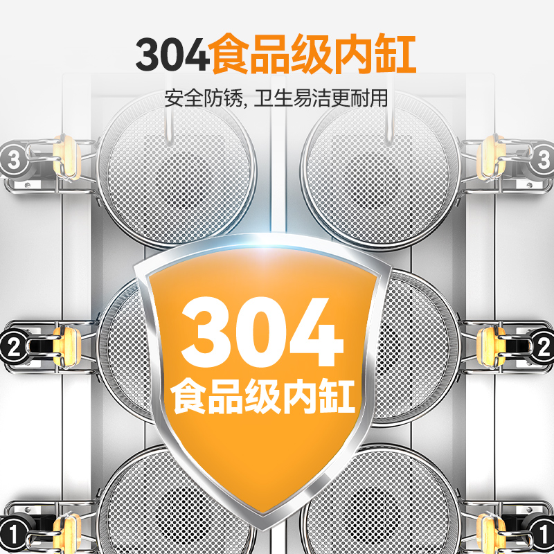 快三导师带计划赚钱单缸升级款电热3头14粉篱自动煮面炉商用